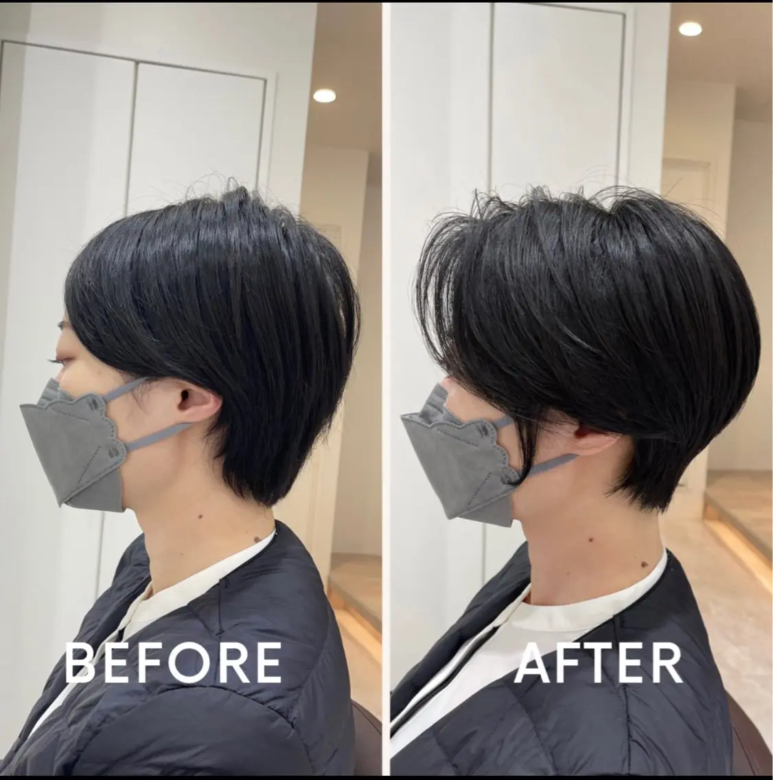 ショート ショートヘア カット 佐々木陸/ショート特 化/明るい白髪染めのヘアスタイル