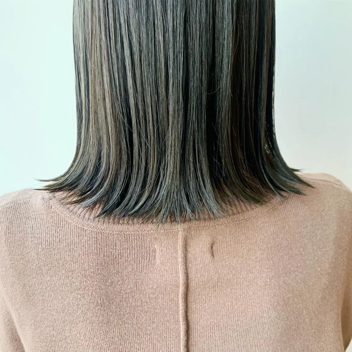 ミディアム ヘアカラー フリーランス 美容師 cayocoのヘアスタイル