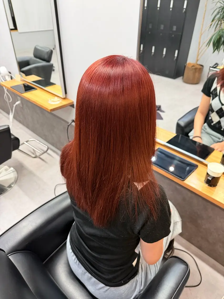 セミロング カット ヘアカラー TAKI/暖色カラー 🍪/レイヤーカットのヘアスタイル
