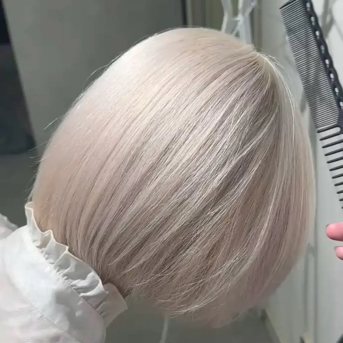 ミディアム カラー ヘアカラー 🩵ニュアンスカラー 🩵ブリーチ/RENのヘアスタイル