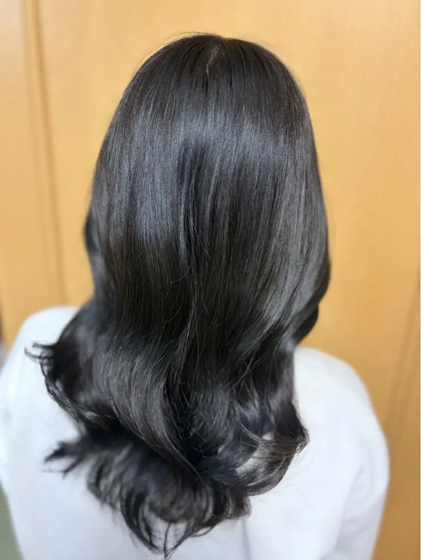 ロング カラー アッシュ ヘアカラー kaede🐑🌟 CIEL四条河原町のヘアスタイル