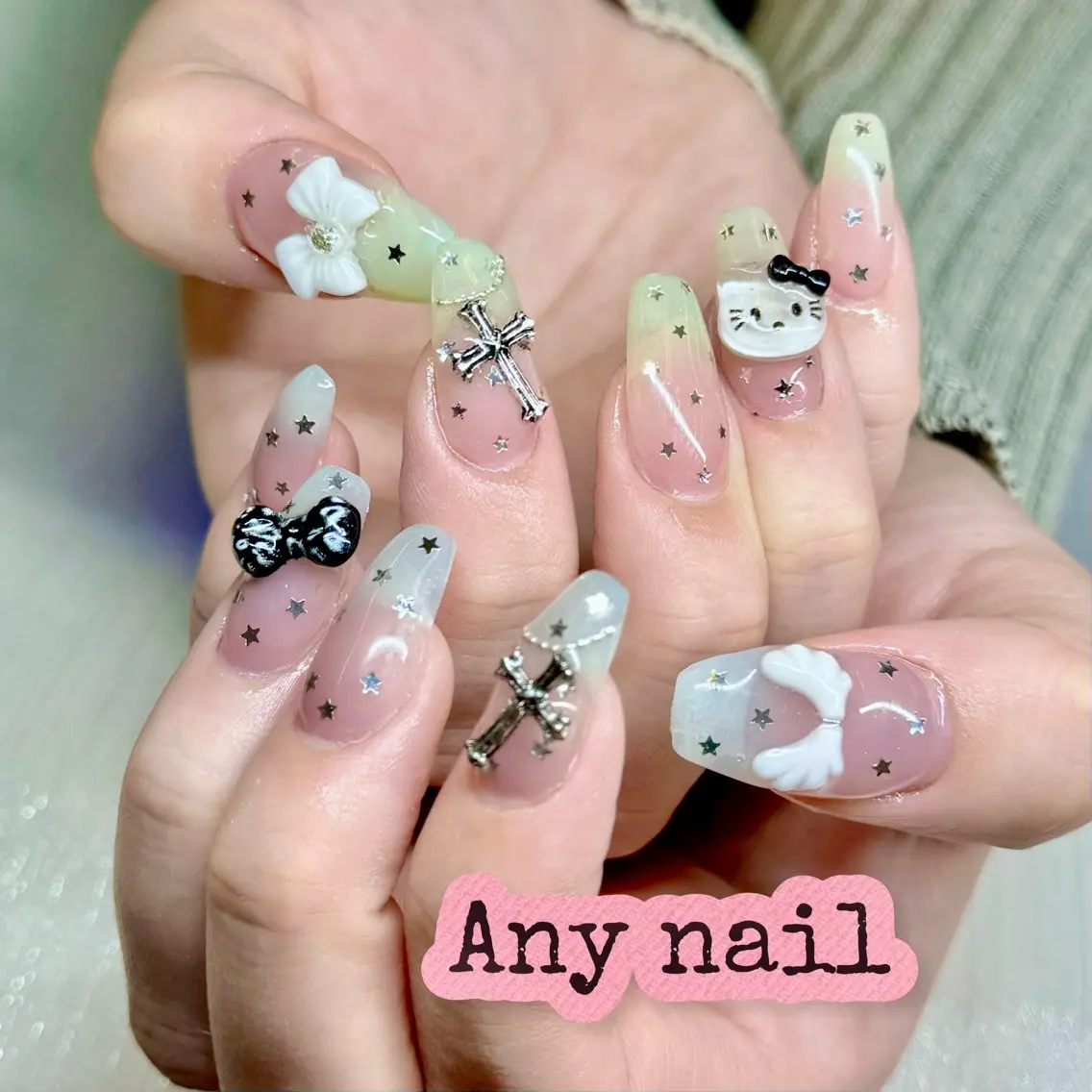 ネイル ハンドネイル Any nail新大久保店のネイルデザイン