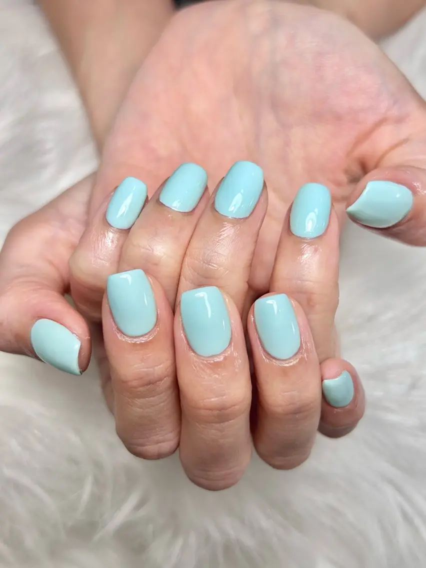 ネイル ジェルネイル 持ち込み ワンカラーネイル スカルプネイル xinh nailsのネイルデザイン