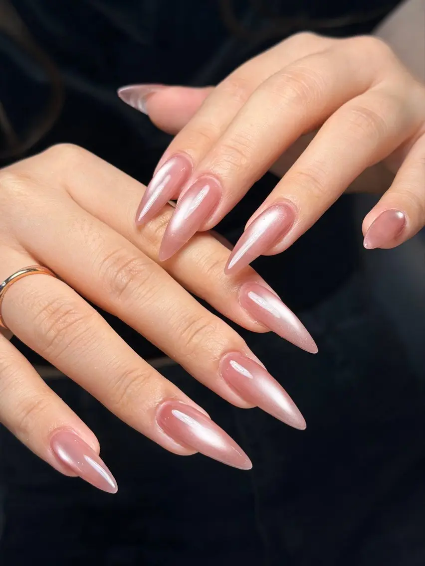 ネイル 韓国ネイル シンプルネイル ワンホンネイル ハンドネイル CoMo Nailのネイルデザイン