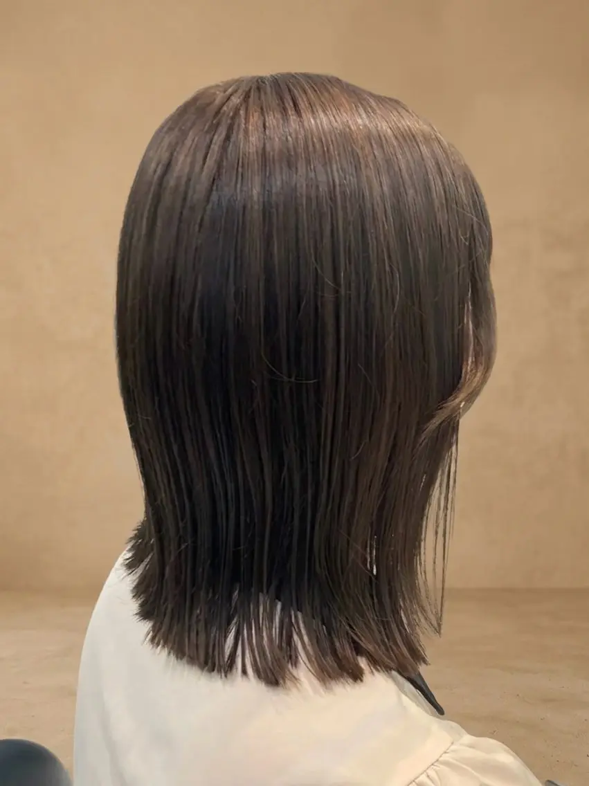 カラー ブリーチ ハイライトカラー ブリーチなしカラー 透明感カラー🎨/ レイヤー/まののヘアスタイル
