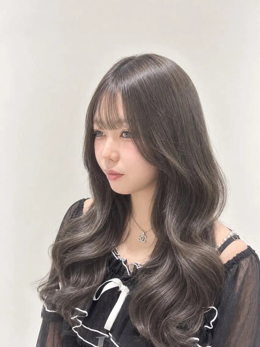 ロング ヘアカラー ‎🤍透明感艶カラ ー🫧あこ🎀のヘアスタイル