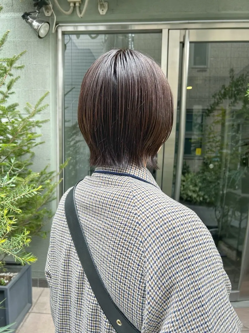 ショート カラー カット ヘアカラー トリートメント HIROKI ”博多 /ボブのヘアスタイル