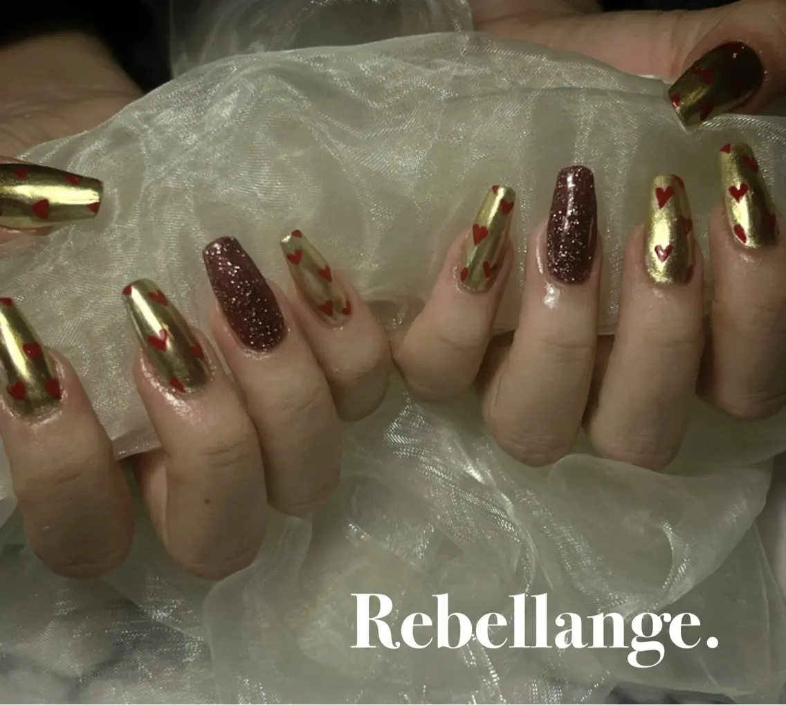 ネイル ハンドネイル Rebellange n.のネイルデザイン