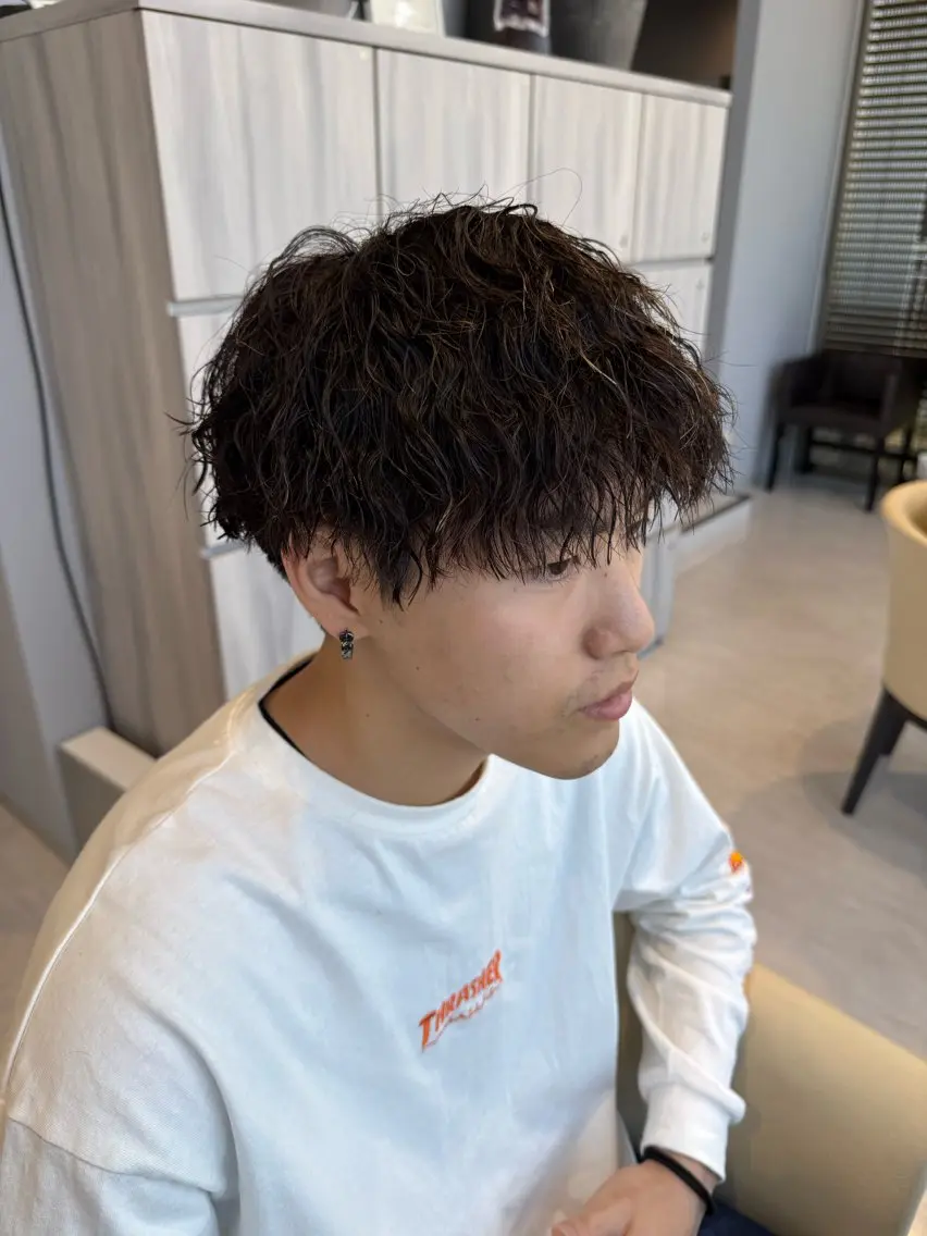 メンズ 刈り上げ 田辺 湧愛のヘアスタイル