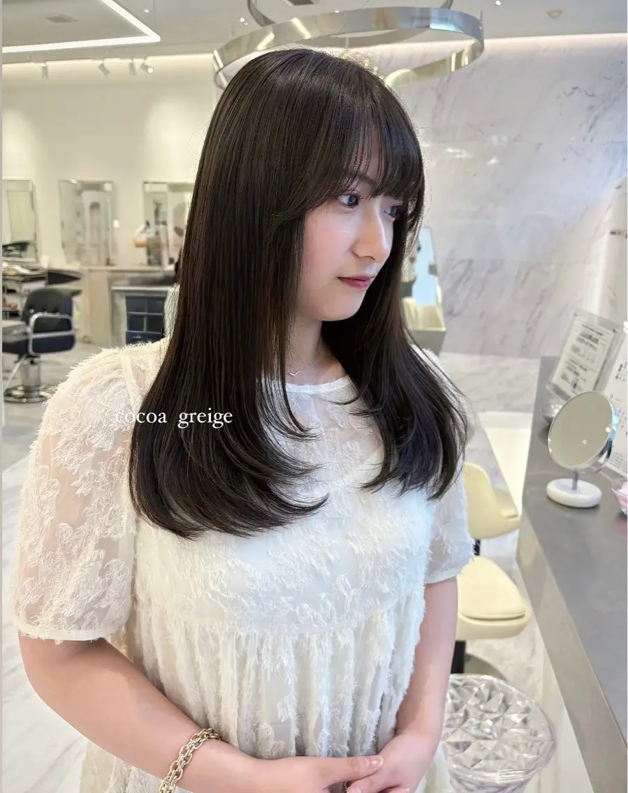 ロング カラー Parve Mix/ 平 奈果🎀のヘアスタイル