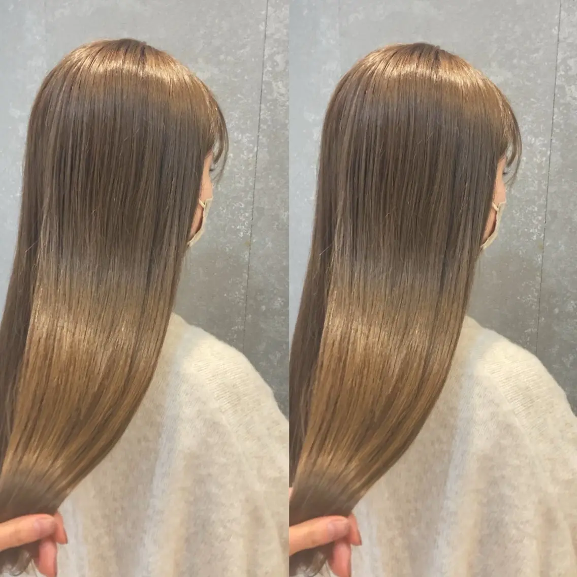 ロング み うのヘアスタイル