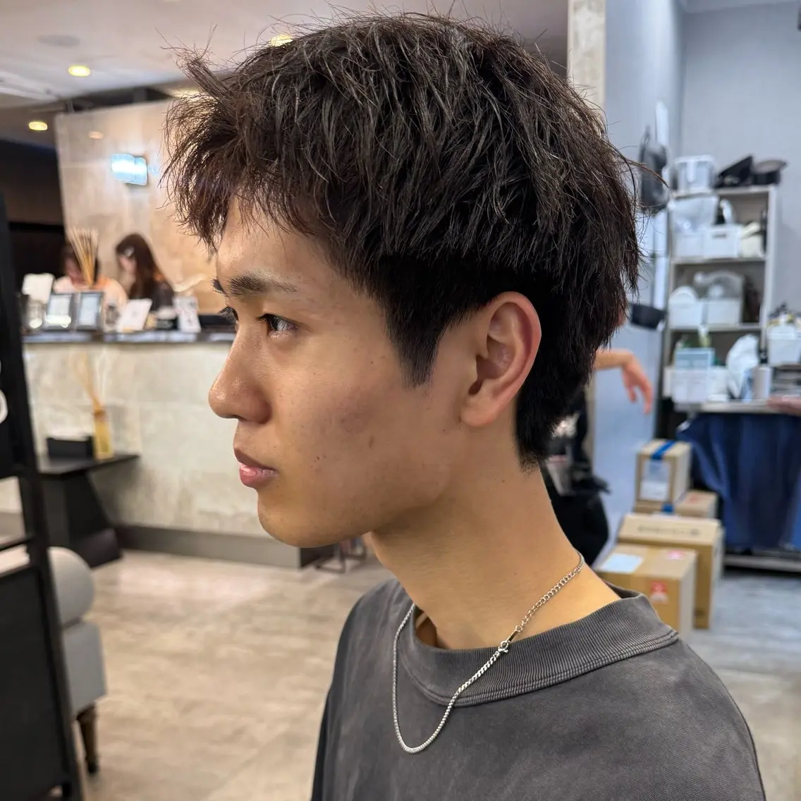 【今だけ無料‼️】似合わせメンズショート💫【人気No.1メニュー🌟】【後ろ刈り上げする方限定】の写真