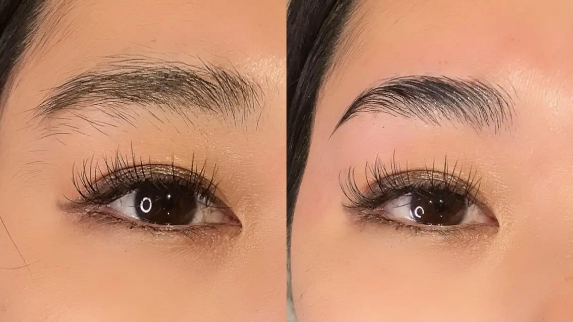 ミラノスタイルブロウリフト+眉WAXの写真