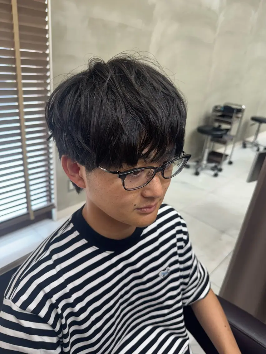 ショート メンズ マッシュ グランデュール焼津 SEIRYU🐉のヘアスタイル