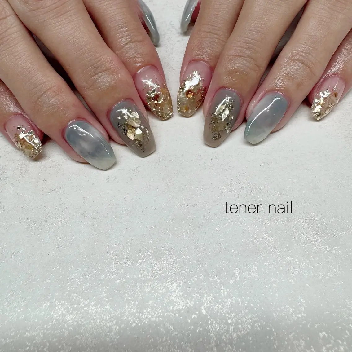 ネイル ニュアンスネイル ハンドネイル テネルネイル tener nailのネイルデザイン