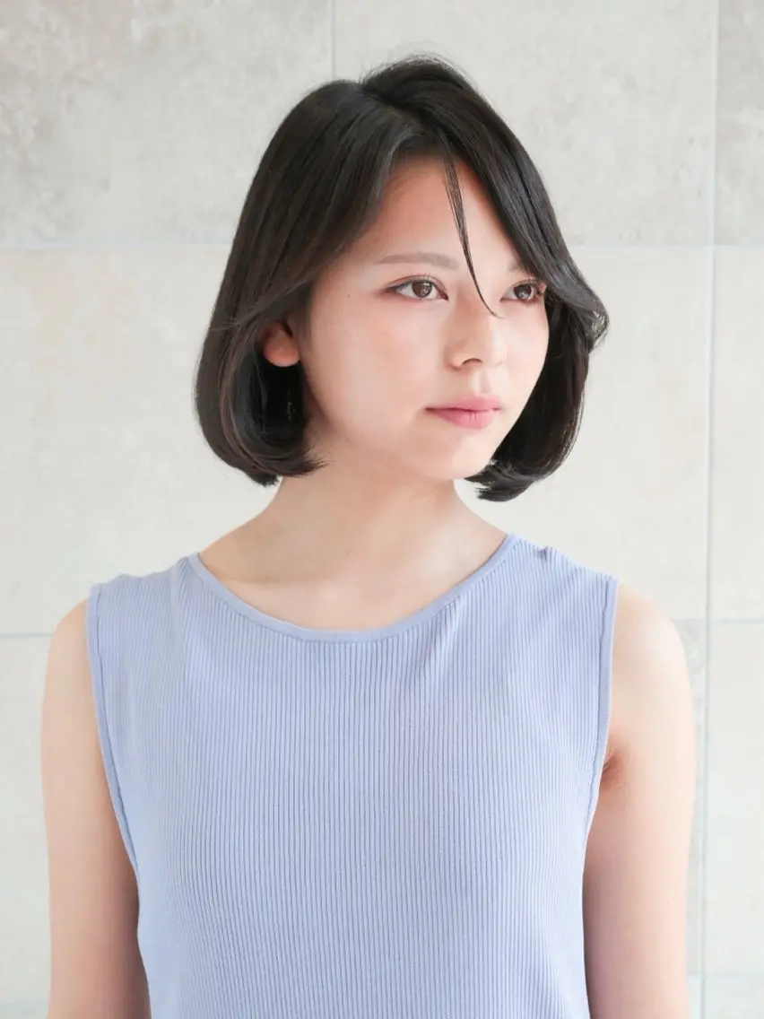 ミディアム カット 東出 レイ🕊のヘアスタイル