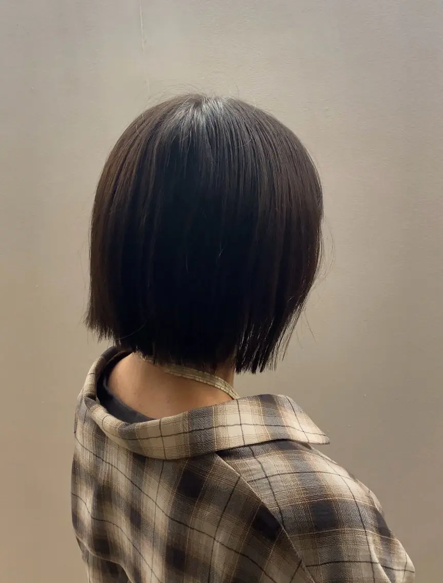 ミディアム ボブ ヘアカラー 壱成/髪質改善/ カラーモデル募集中のヘアスタイル