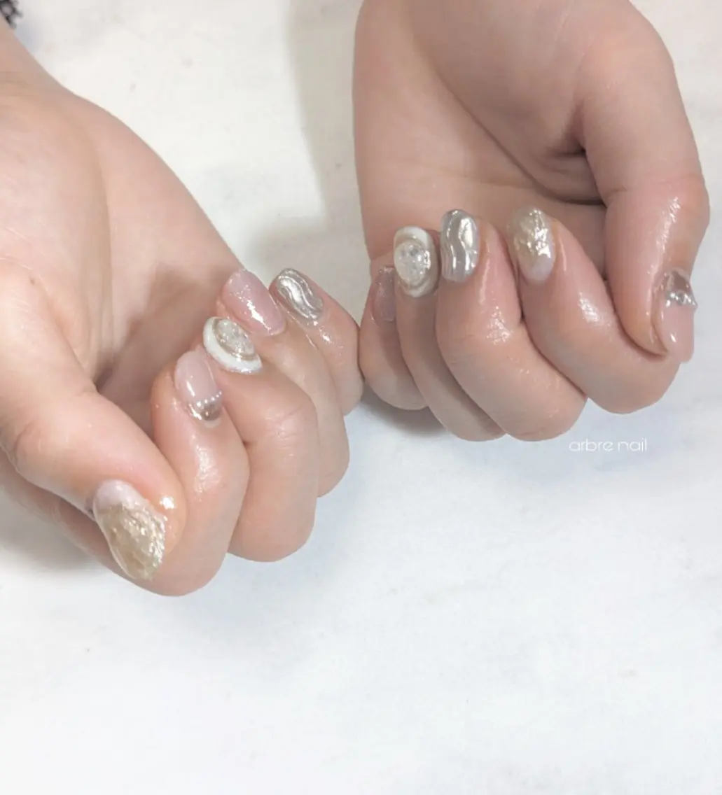 ネイル ✯.。 arbre nail 。✯.のネイルデザイン