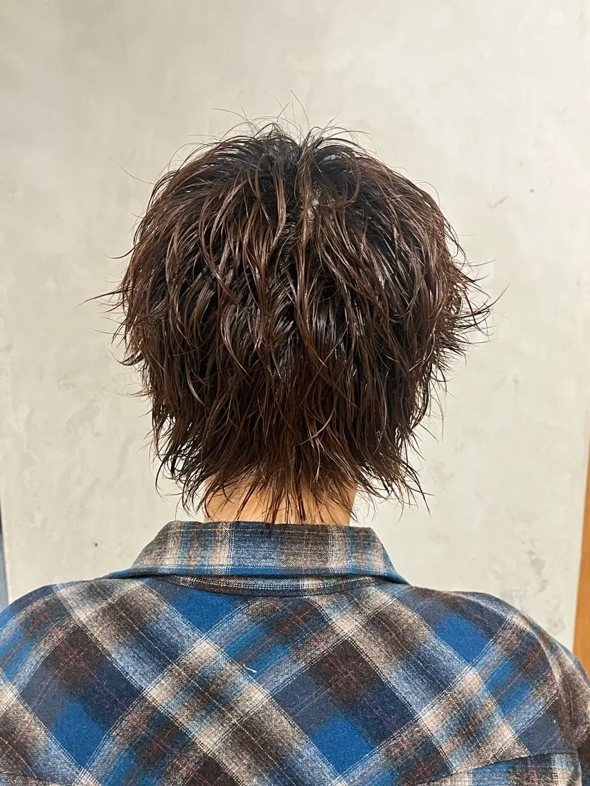 パーマ メンズ 🦮shiori アイドルオタク🦮のヘアスタイル
