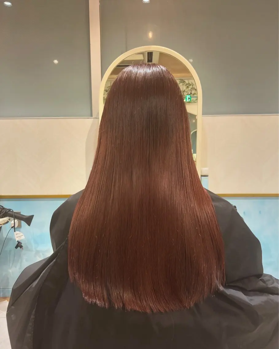 【❤️🔥先着3名限定価格】💓縮毛矯正💓+髪質改善トリートメント🧖♀️の写真