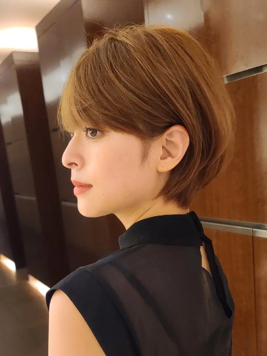 ショート 中高下 由真 ◎モニター様価格のヘアスタイル