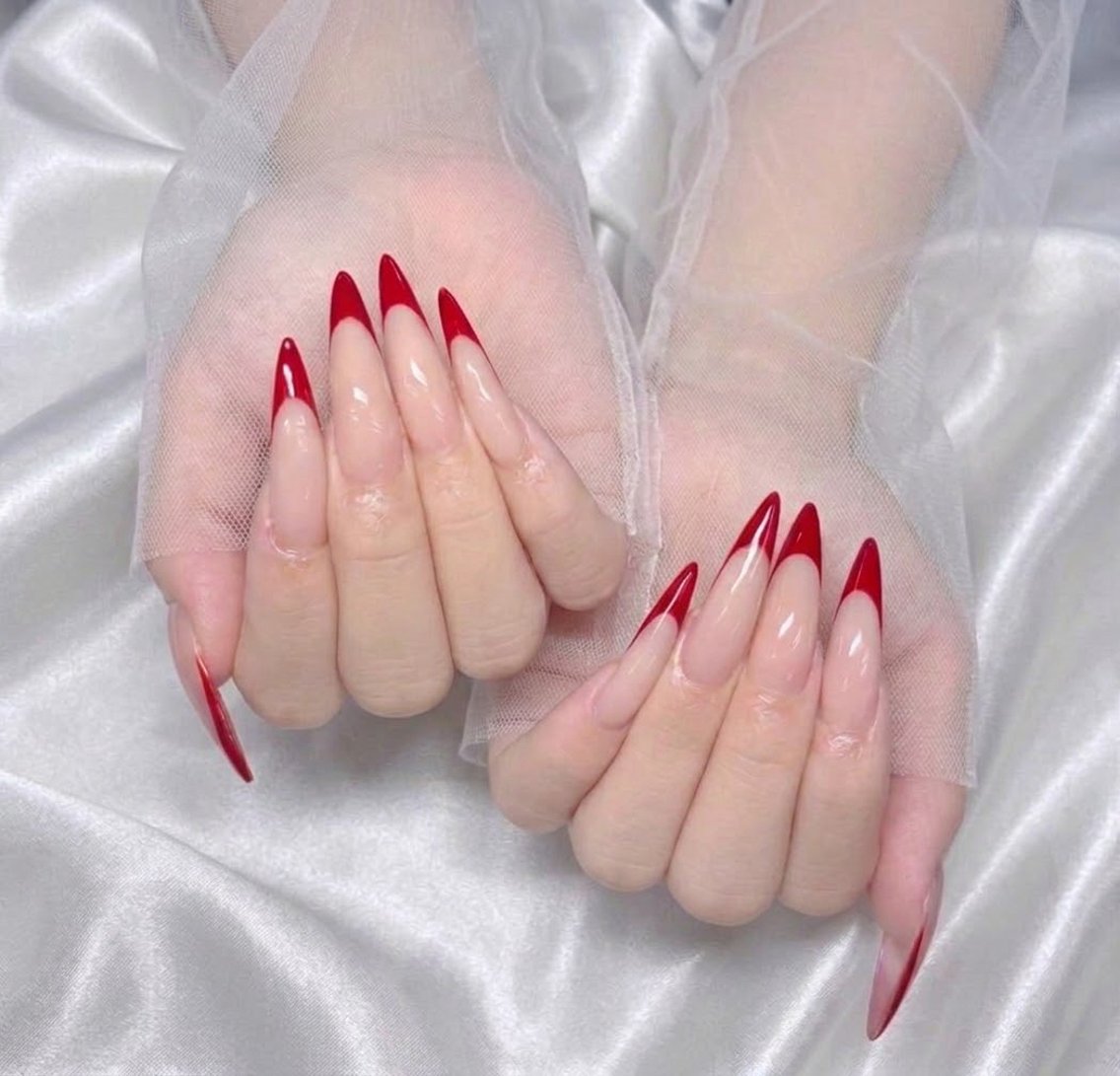ロング 韓国風ヘア ロング ハンドネイル ハンドケア CHIBI NAIL SALON 船橋のネイルデザイン