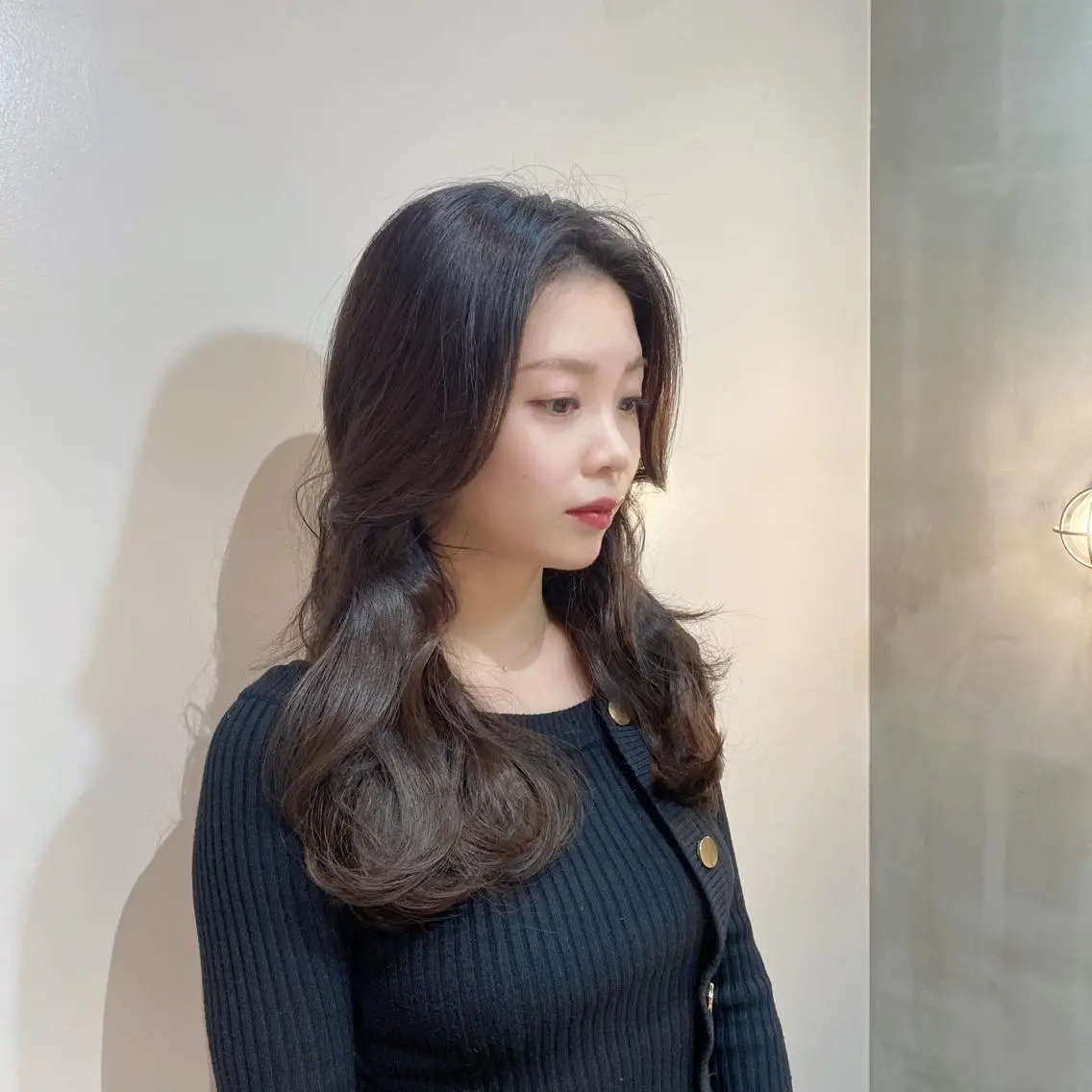 ロング カット ヘアカラー トリートメント パーソナルカラー lapiax阿部のヘアスタイル