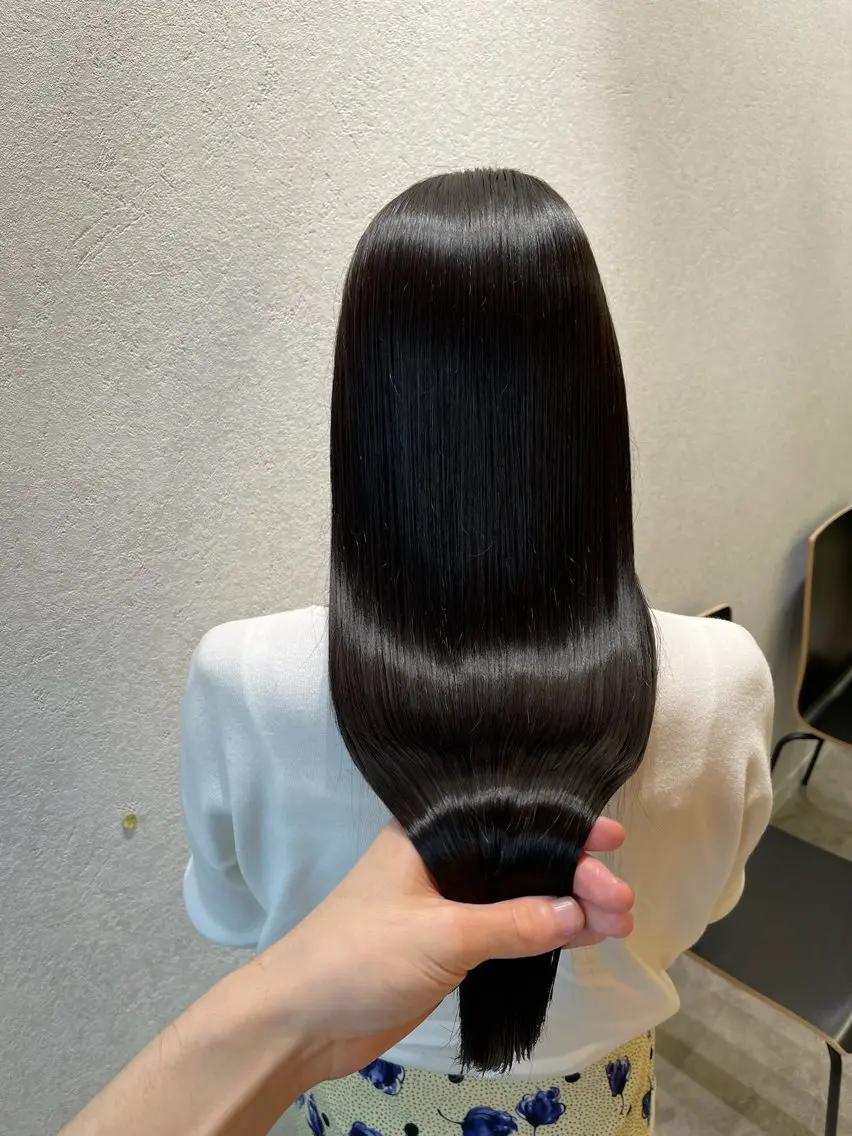 ロング カラー ヘアカラー ♡iku♡カラー 髪質改善 アレンジのヘアスタイル