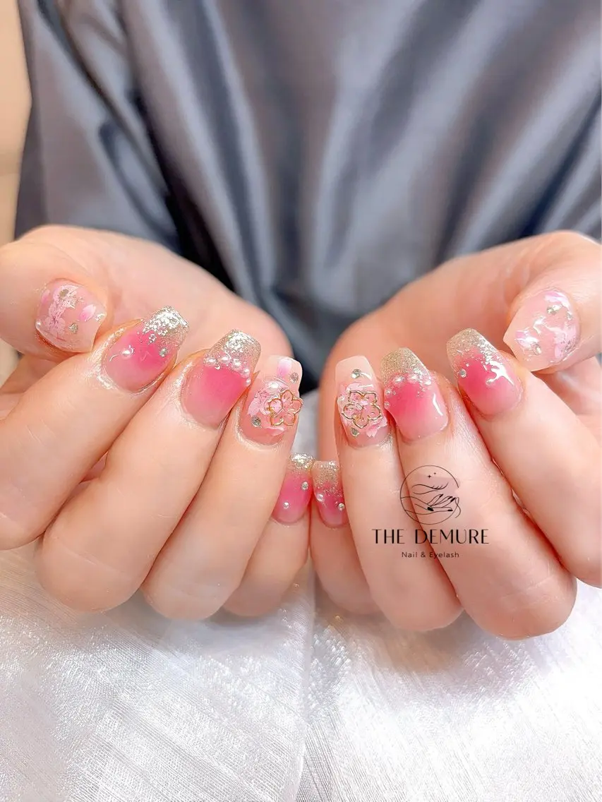 春キャンペーン【当店限定】❤️花🌸ネイル💅パラジェル可能の写真