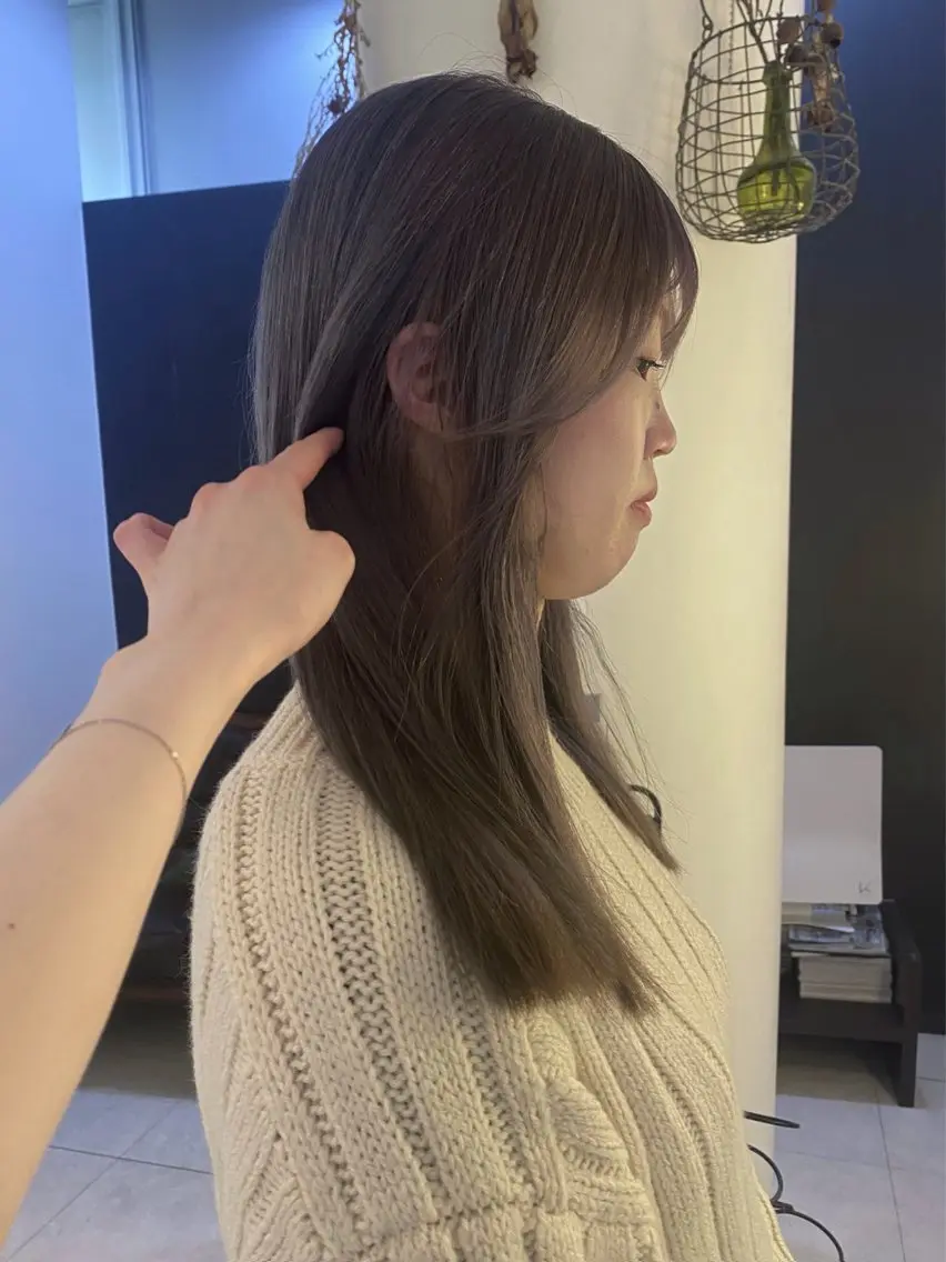 ロング カラー カット ヘアカラー トリートメント mai / linoah˚✧のヘアスタイル