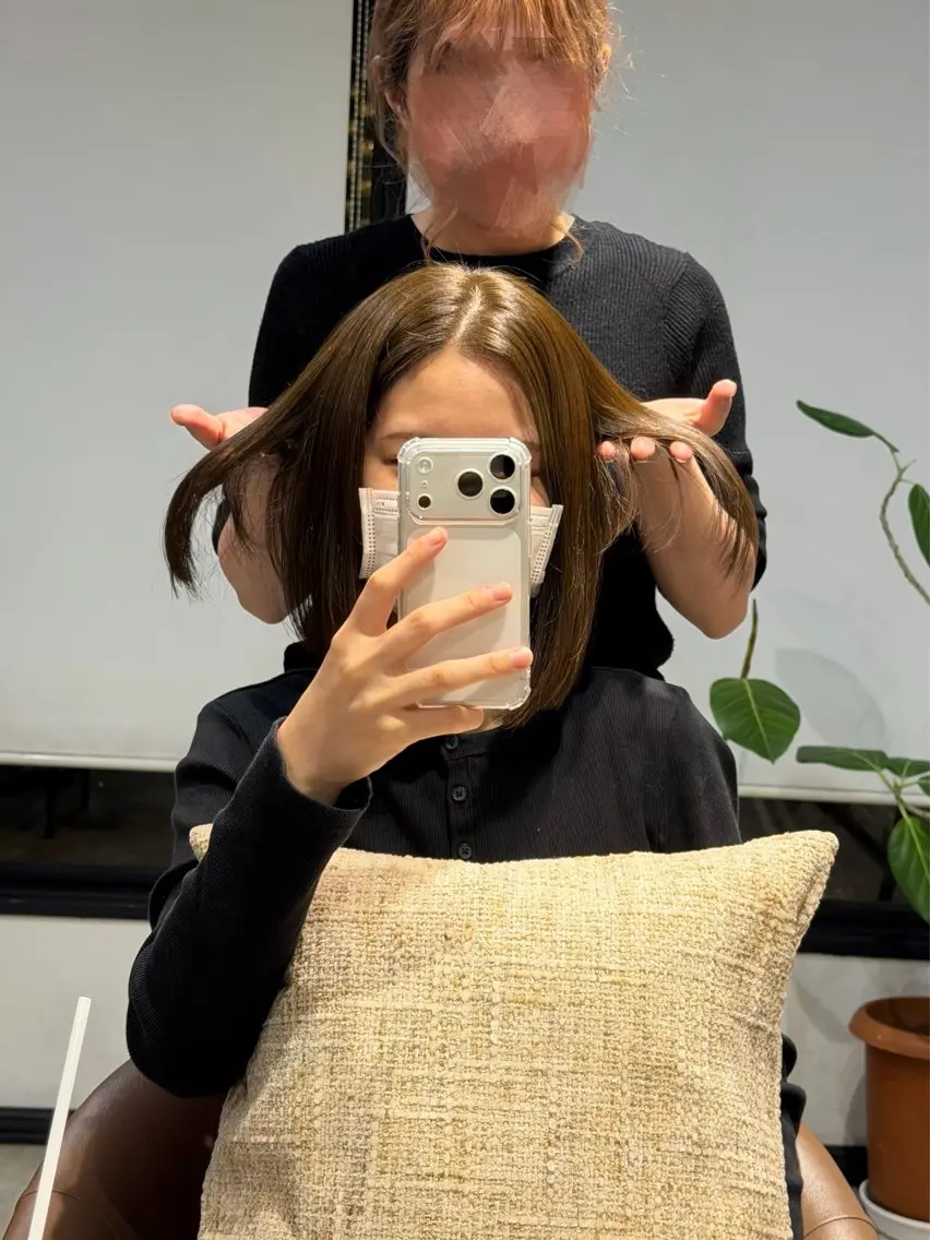 カラー ヘアカラー 若杉 美鈴のヘアスタイル