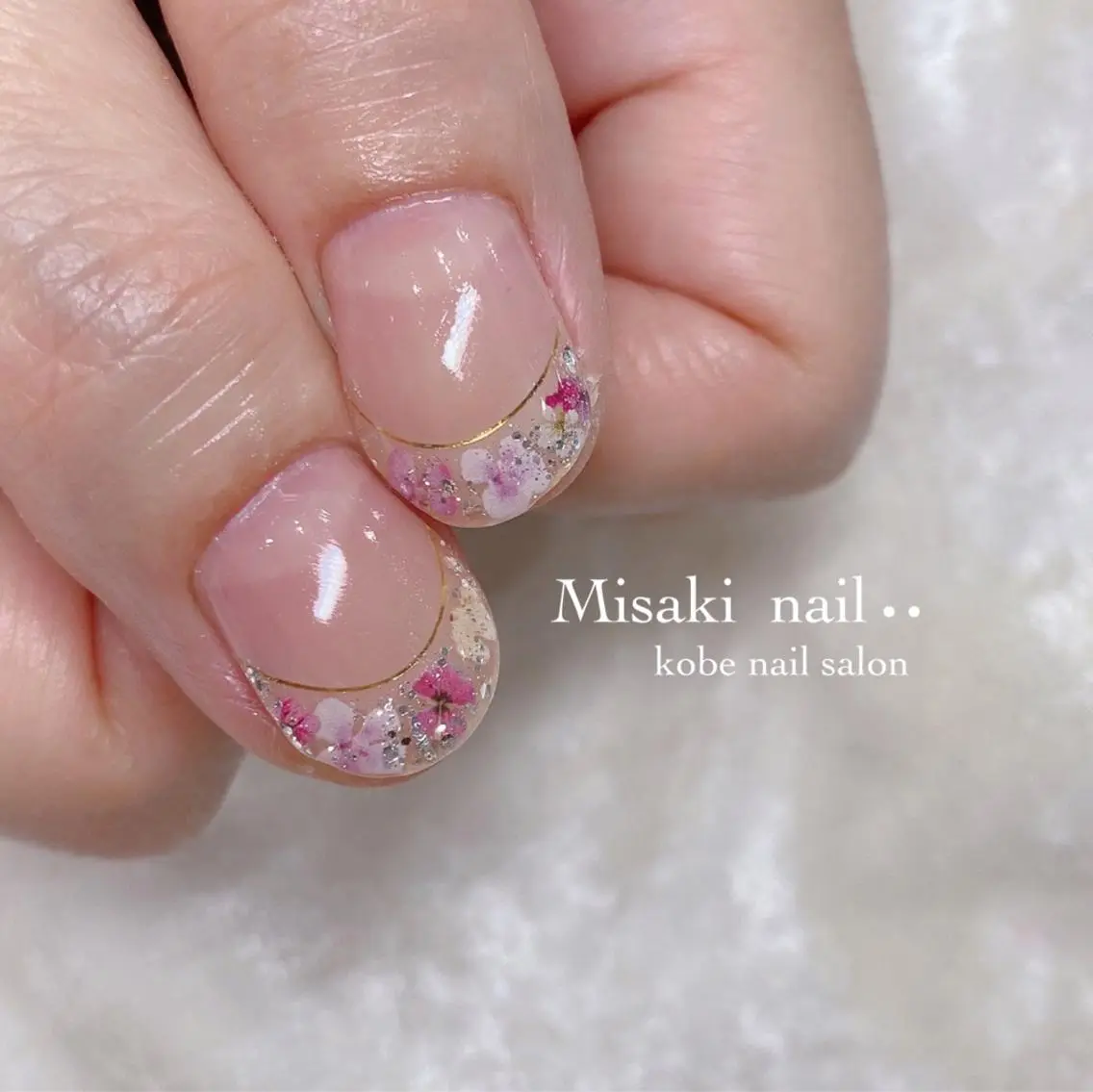 ネイル 韓国ネイル ワンホンネイル ハンドネイル nailsalon miinailsのネイルデザイン
