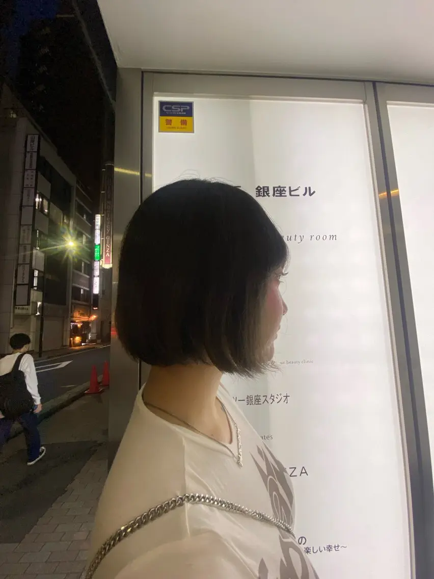 ショート カット 暖色系ハイトーン♡ mioriのヘアスタイル