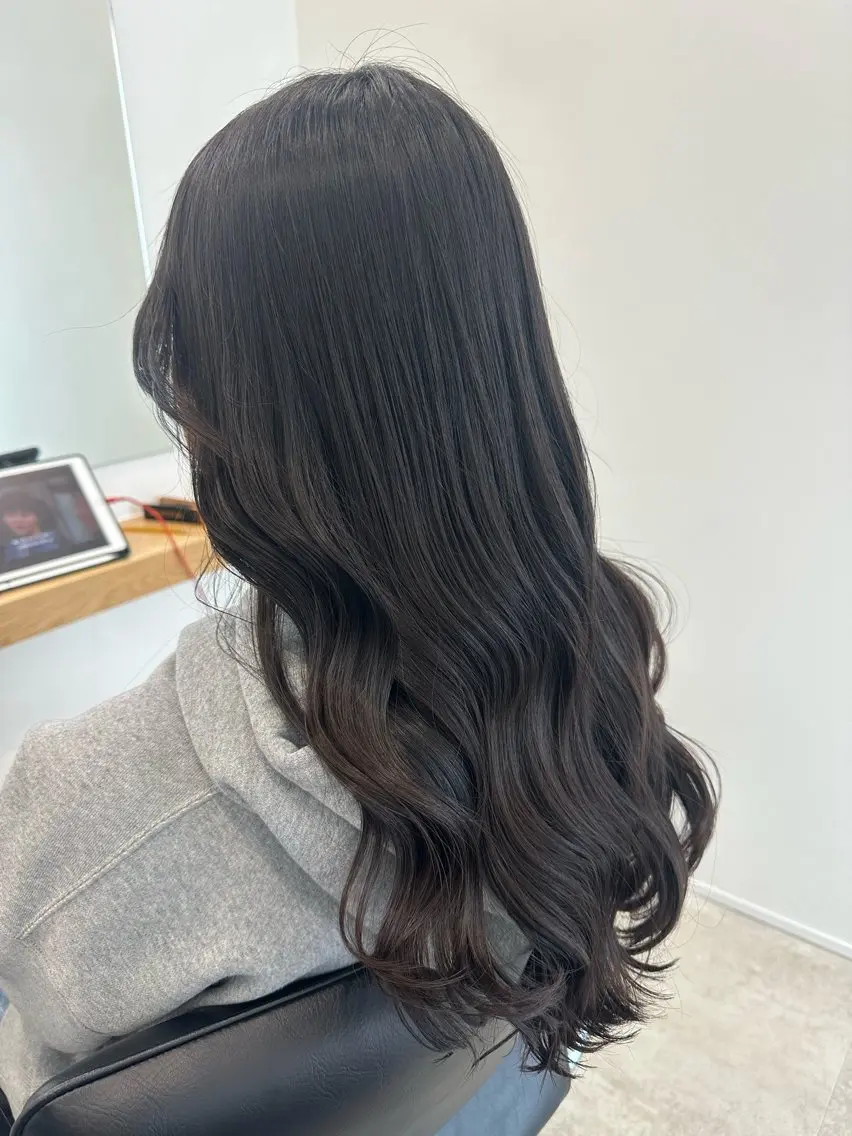 ロング カット トリートメント レイヤー/ナチュラル 💐nao.のヘアスタイル