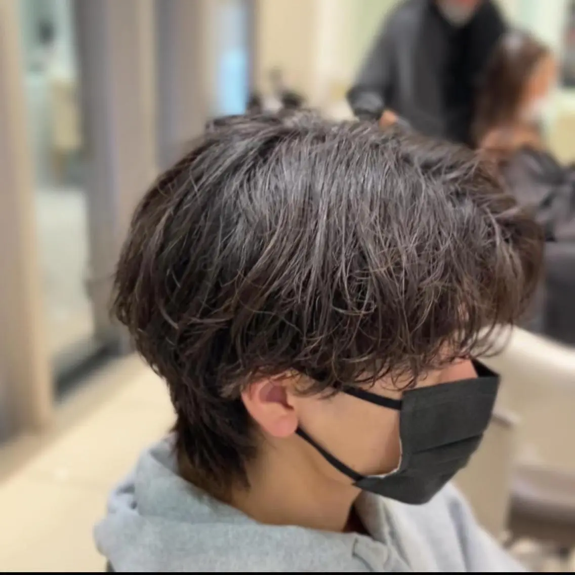 パーマ メンズ メンズパーマ メンズ縮毛矯正 ♠️店長下平隼人のヘアスタイル