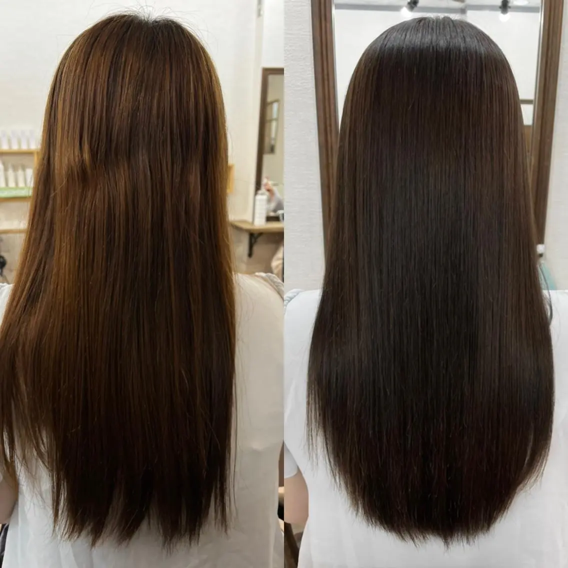 ロング カラー イルミナカラー 秋山 悠希のヘアスタイル