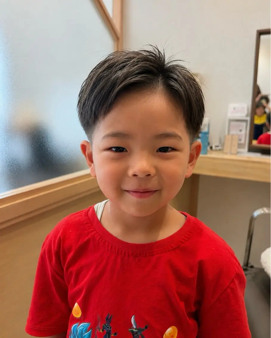 ショート メンズ ショートヘア カット トリートメント ヘッドスパ 久木原 ゆりのヘアスタイル