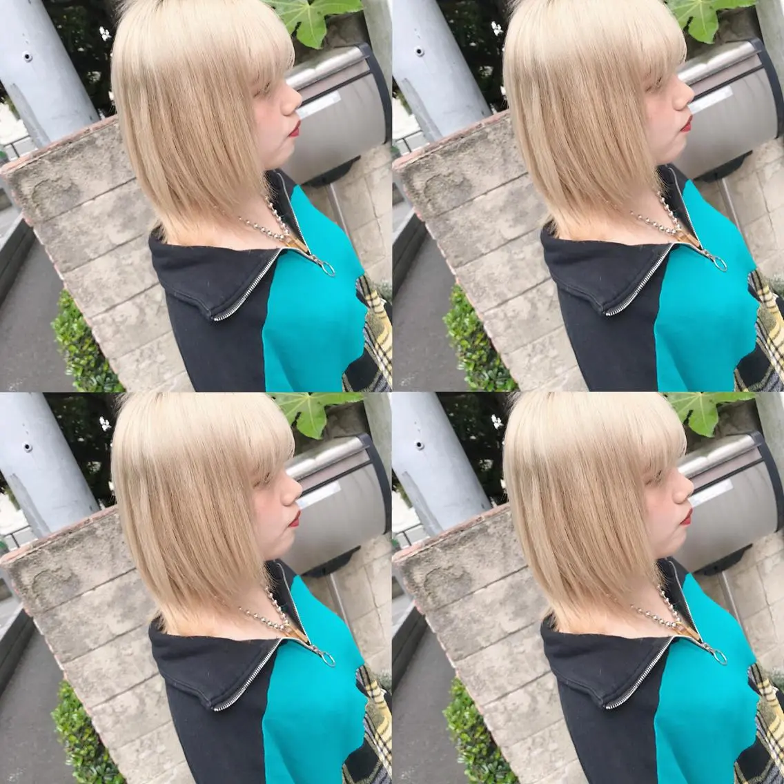 ショート カラー ヘアアレンジ ヘアカラー トリートメント TAKUMAブリーチ /切りっぱなし🪽のヘアスタイル