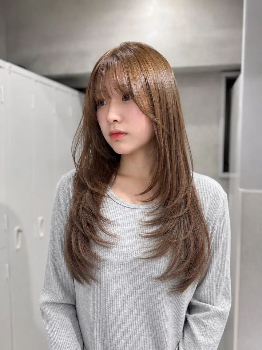 「🖤垢抜け似合わせ♡レイヤー/ウルフ/ハッシュカット＋Sweepカラー✨」の写真
