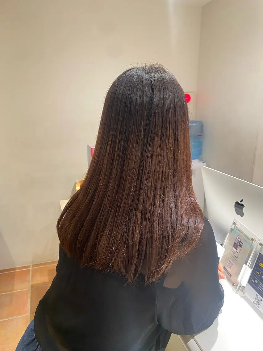 セミロング reimi 表参道🍒のヘアスタイル