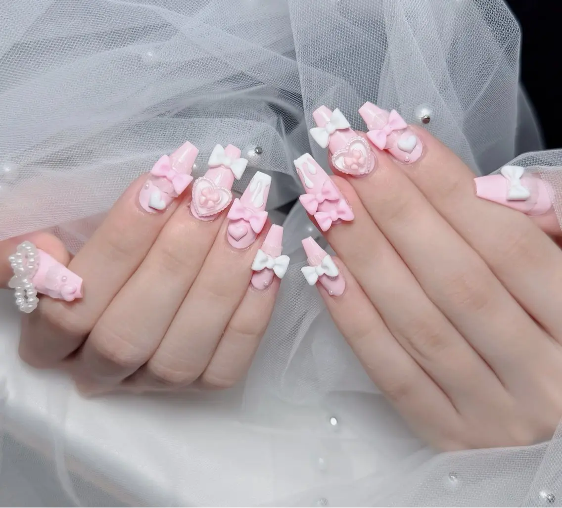 ネイル アートネイル 韓国ネイル 持ち込み ワンホンネイル ハンドネイル Lenie Nail Salonのネイルデザイン