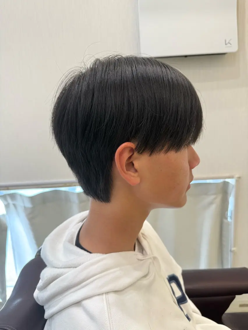 ショート メンズ 永井 天斗のヘアスタイル