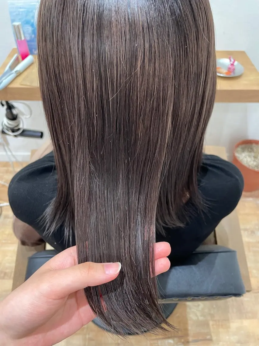 【3名様限定✨️透明感イルミナカラーでツヤ髪🫧】の写真