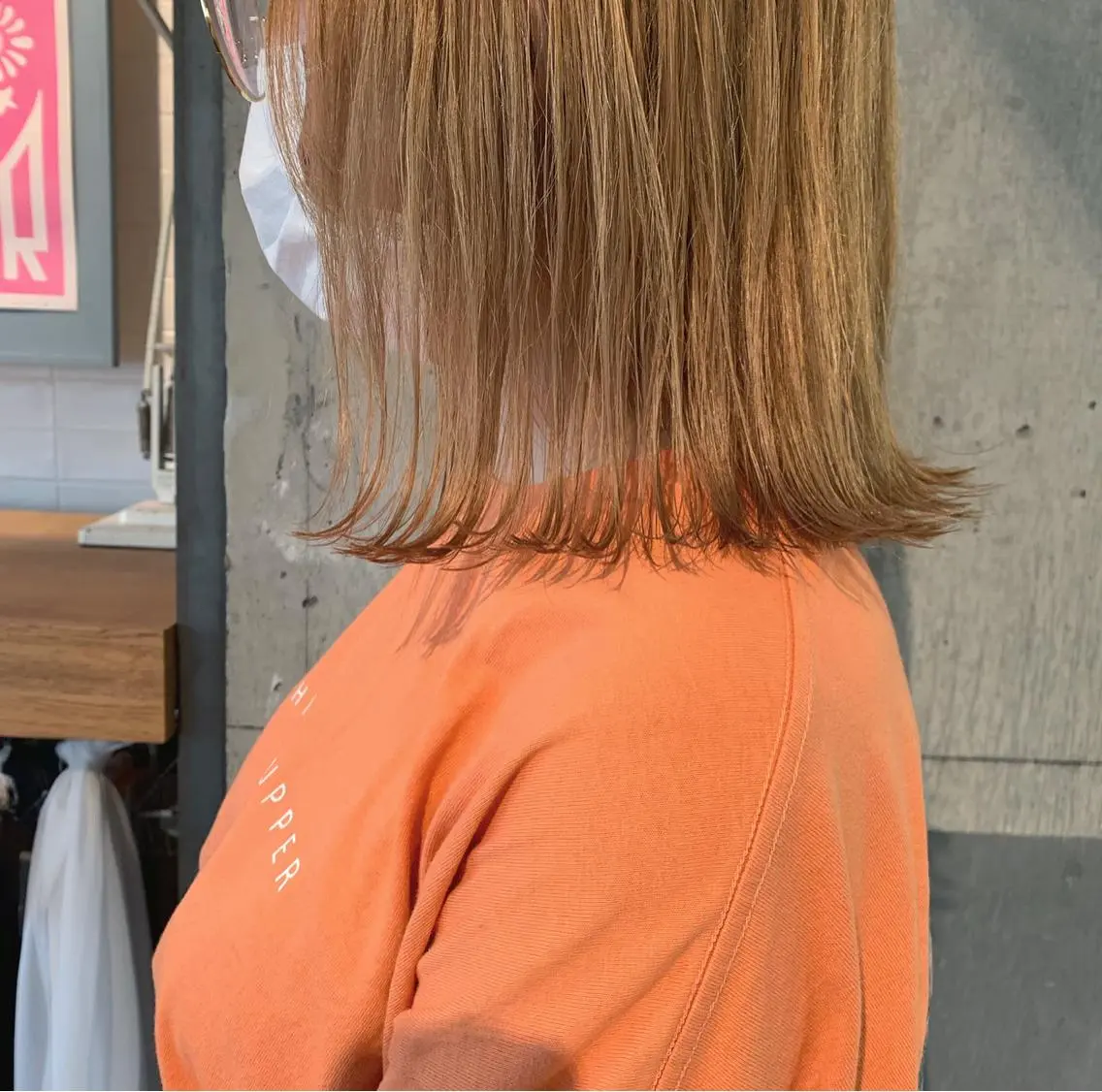 ミディアム kiyono ⭐︎ダブルカラーのヘアスタイル