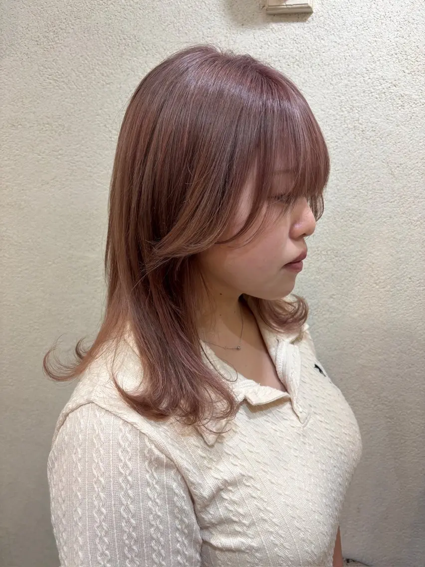 ロング カラー ヘアカラー Rico ┆ カットモデル募集のヘアスタイル