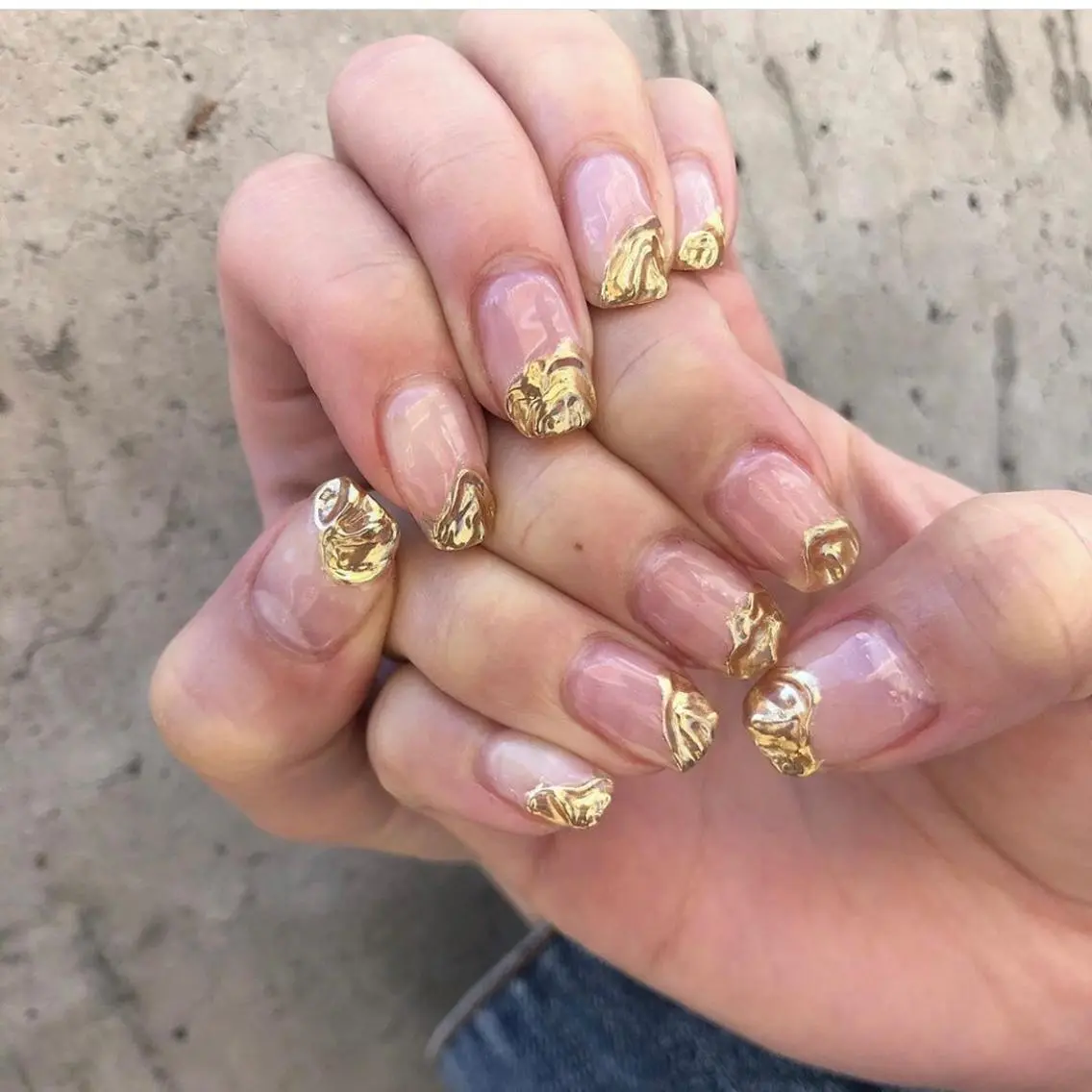 ネイル ニュアンスネイル nail salon granveilのネイルデザイン