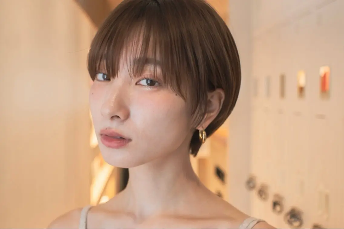 ショート ショートヘア 能登谷 泉稀のヘアスタイル