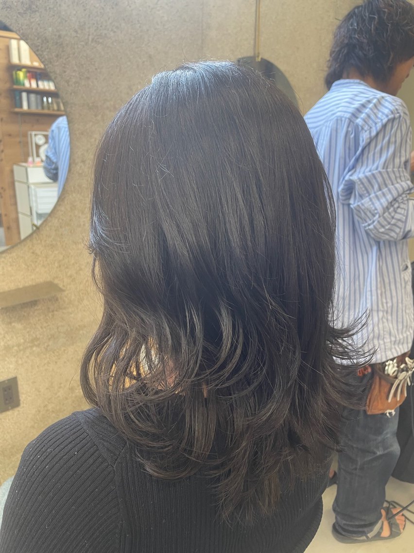 ミディアム ヘアカラー トリートメント SiLO/ mahiroのヘアスタイル