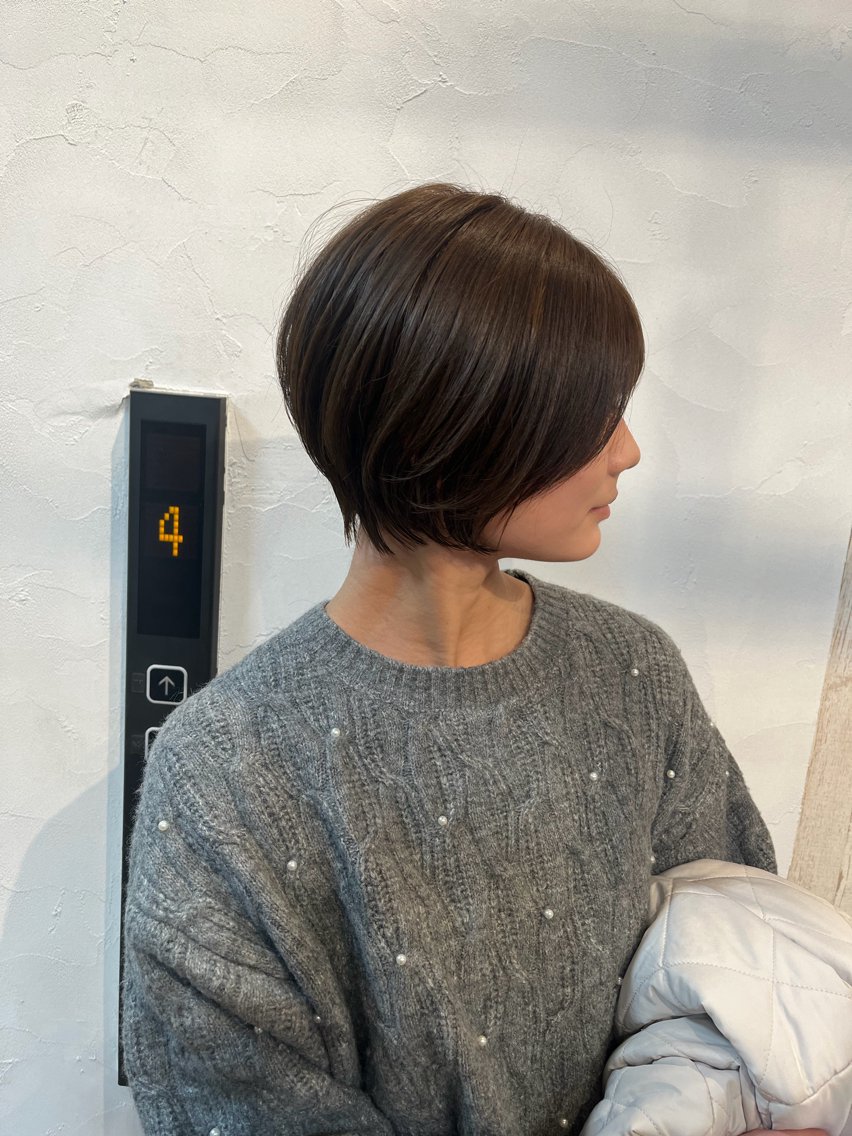 【20代限定】ショートスタイル　撮影モデルの写真