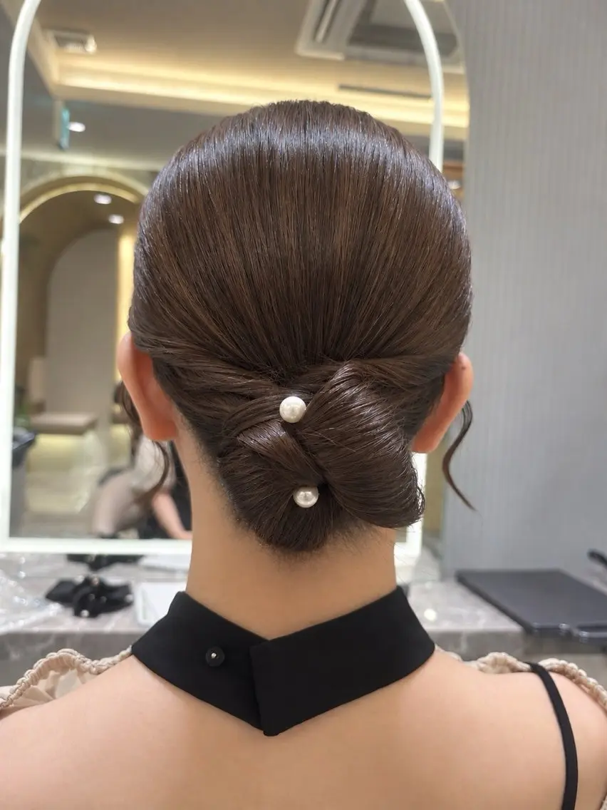 ヘアアレンジ ヘアセット 可愛い製造機🎀 ヘアメイクMoriのヘアスタイル